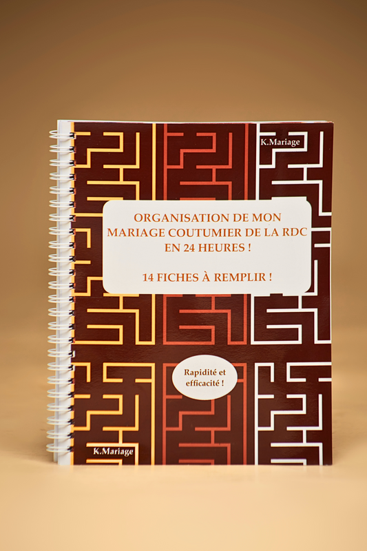 Congo DRC - Organization of my customary DRC wedding in 24 hours!